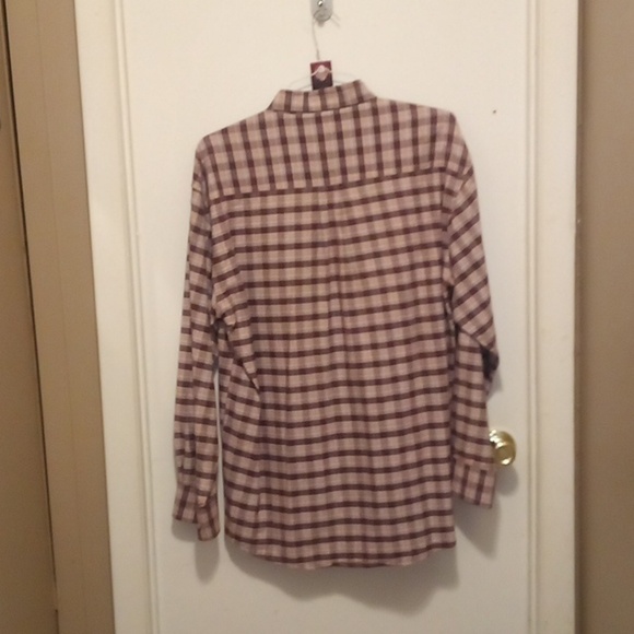 Wrangler Jeans Co. Twenty X Browns Long Sleeve Western Button Down Shirt - Size - Picture 5 of 6